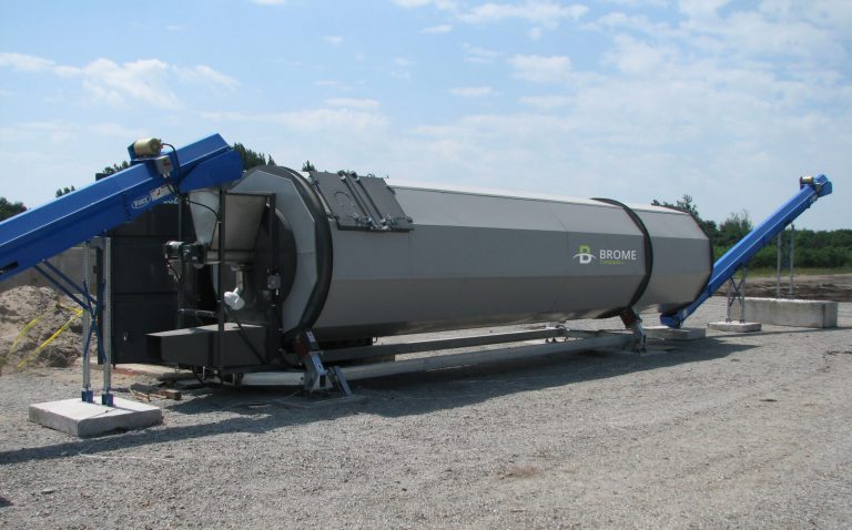 Closed In Vessel Industrial Composter Brome Compost Inc